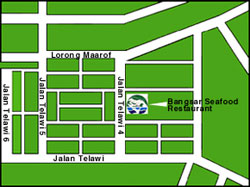 Bangsar Seafood Village Map location map