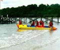 Banana Boat - Tiga Island Resort