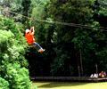 Flying Fox - Borneo Tropical Rainforest Resort