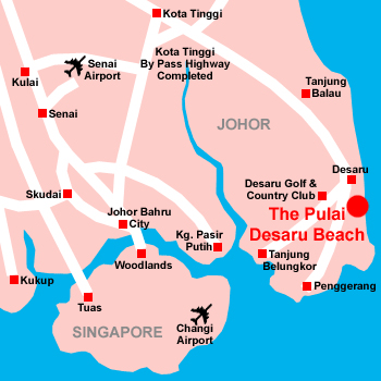 Desaru Malaysia Map Map