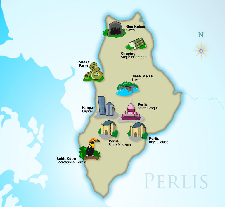 Map Perlis 